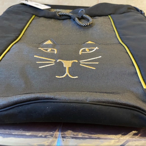 NWT PUMA x CHARLOTTE OLYMPIA BLACK CAT BUCKET BAG Case Purse Tote Strap NEW - Picture 9 of 12